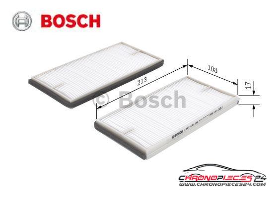 Achat de BOSCH 1 987 432 156 Filtre, air de l'habitacle pas chères