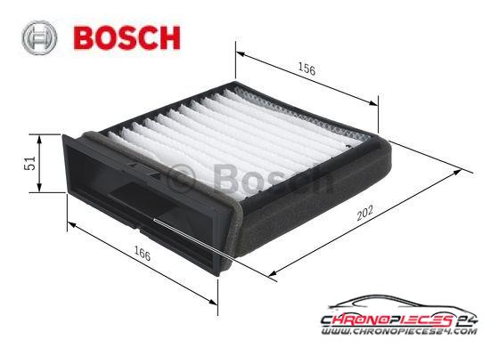 Achat de BOSCH 1 987 432 157 Filtre, air de l'habitacle pas chères