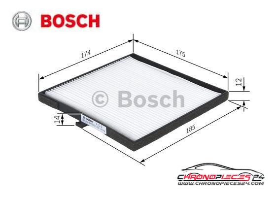 Achat de BOSCH 1 987 432 164 Filtre, air de l'habitacle pas chères