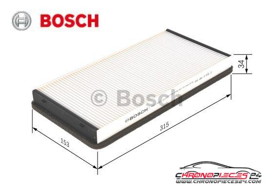 Achat de BOSCH 1 987 432 200 Filtre, air de l'habitacle pas chères