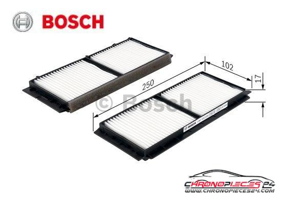 Achat de BOSCH 1 987 432 209 Filtre, air de l'habitacle pas chères