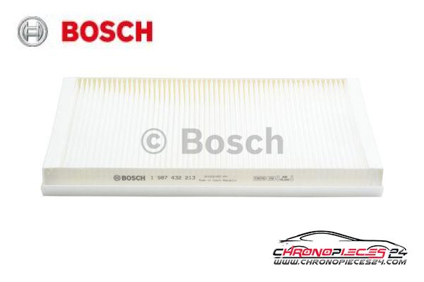 Achat de BOSCH 1 987 432 213 Filtre, air de l'habitacle pas chères