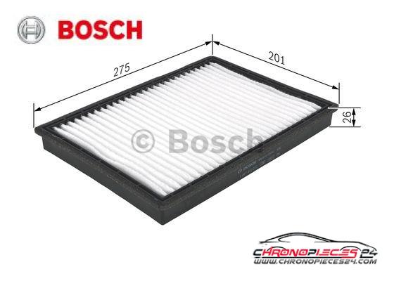 Achat de BOSCH 1 987 432 222 Filtre, air de l'habitacle pas chères