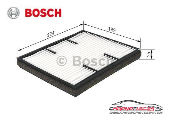 Achat de BOSCH 1 987 432 223 Filtre, air de l'habitacle pas chères