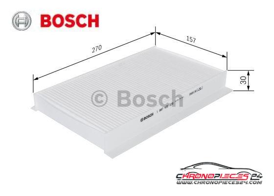 Achat de BOSCH 1 987 432 235 Filtre, air de l'habitacle pas chères