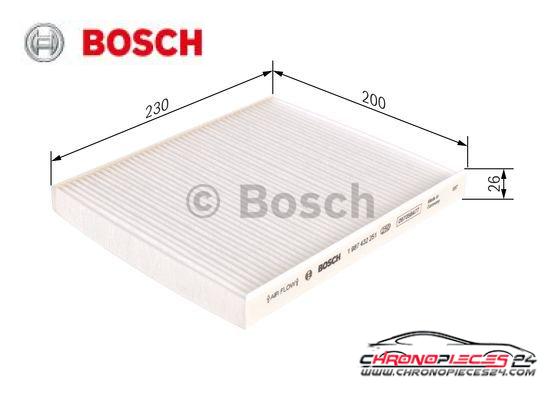 Achat de BOSCH 1 987 432 251 Filtre, air de l'habitacle pas chères