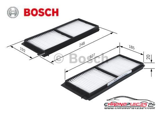 Achat de BOSCH 1 987 432 275 Filtre, air de l'habitacle pas chères