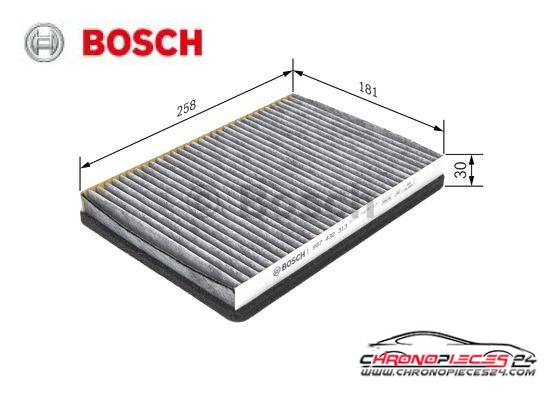 Achat de BOSCH 1 987 432 313 Filtre, air de l'habitacle pas chères