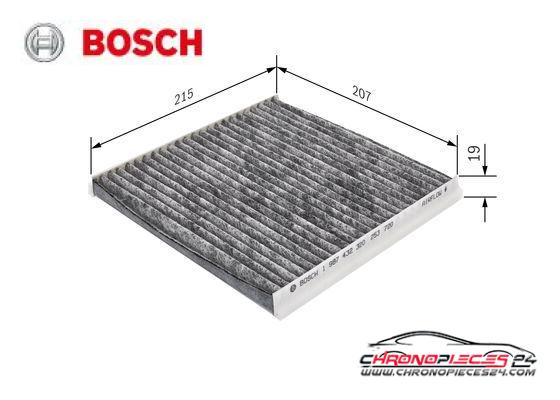 Achat de BOSCH 1 987 432 320 Filtre, air de l'habitacle pas chères