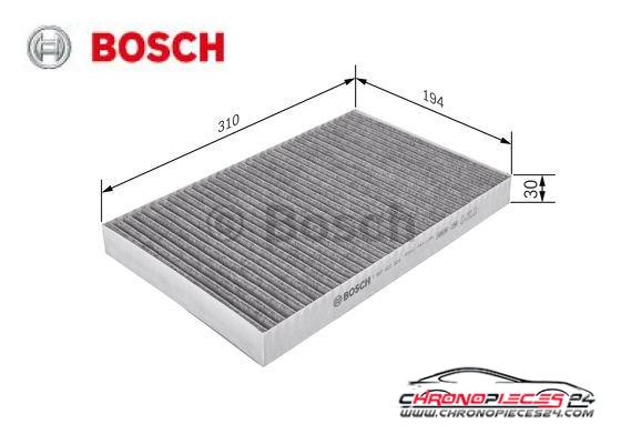 Achat de BOSCH 1 987 432 324 Filtre, air de l'habitacle pas chères