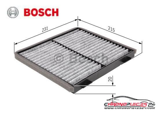 Achat de BOSCH 1 987 432 363 Filtre, air de l'habitacle pas chères