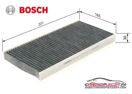 Achat de BOSCH 1 987 432 376 Filtre, air de l'habitacle pas chères