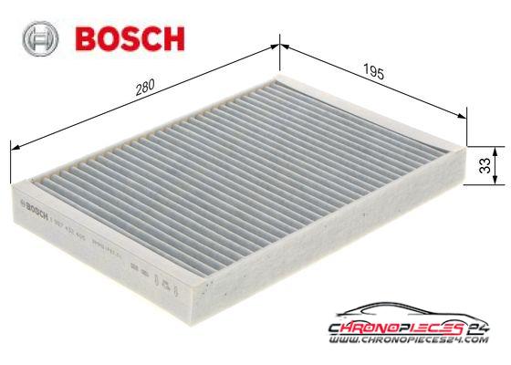 Achat de BOSCH 1 987 432 405 Filtre, air de l'habitacle pas chères