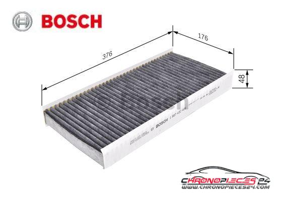 Achat de BOSCH 1 987 432 406 Filtre, air de l'habitacle pas chères