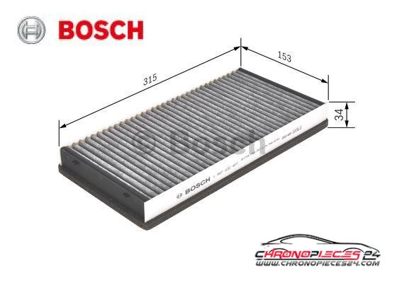 Achat de BOSCH 1 987 432 407 Filtre, air de l'habitacle pas chères