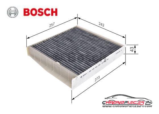 Achat de BOSCH 1 987 432 464 Filtre, air de l'habitacle pas chères