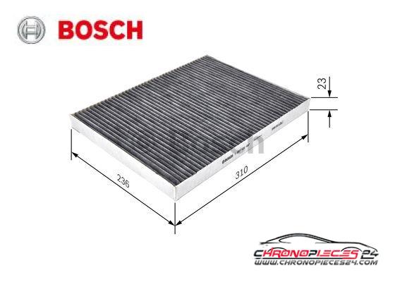 Achat de BOSCH 1 987 432 497 Filtre, air de l'habitacle pas chères