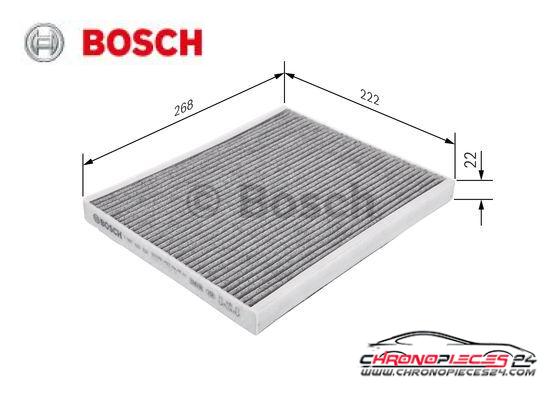 Achat de BOSCH 1 987 432 537 Filtre, air de l'habitacle pas chères