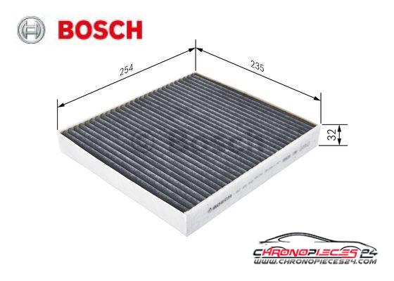 Achat de BOSCH 1 987 432 543 Filtre, air de l'habitacle pas chères