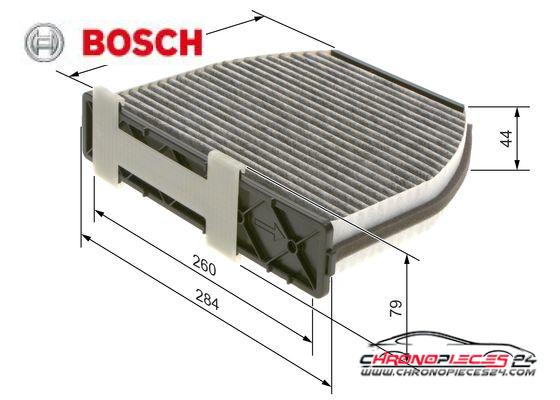 Achat de BOSCH 1 987 435 001 Filtre, air de l'habitacle pas chères