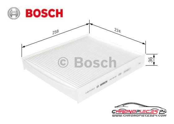 Achat de BOSCH 1 987 435 002 Filtre, air de l'habitacle pas chères