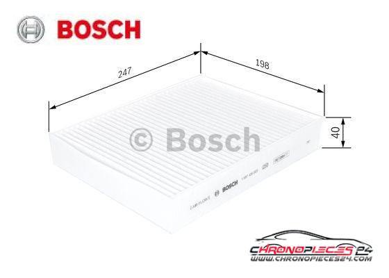 Achat de BOSCH 1 987 435 003 Filtre, air de l'habitacle pas chères