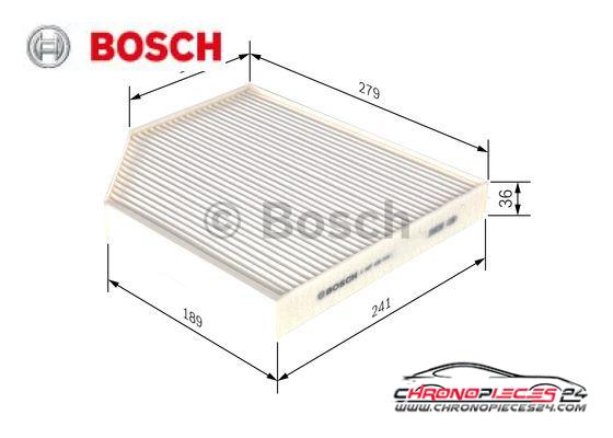 Achat de BOSCH 1 987 435 016 Filtre, air de l'habitacle pas chères