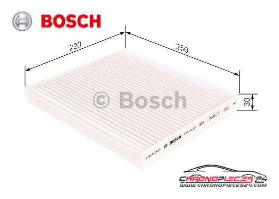 Achat de BOSCH 1 987 435 027 Filtre, air de l'habitacle pas chères