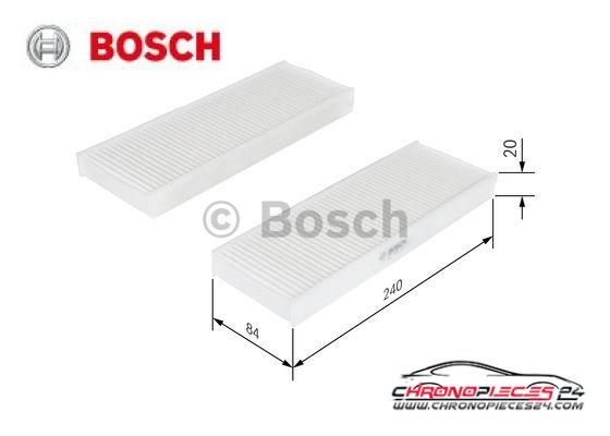 Achat de BOSCH 1 987 435 033 Filtre, air de l'habitacle pas chères