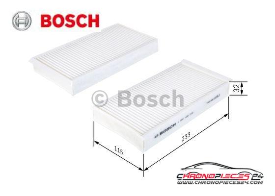 Achat de BOSCH 1 987 435 046 Filtre, air de l'habitacle pas chères