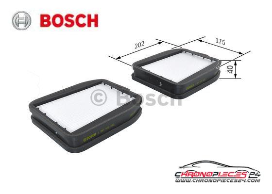 Achat de BOSCH 1 987 435 053 Filtre, air de l'habitacle pas chères