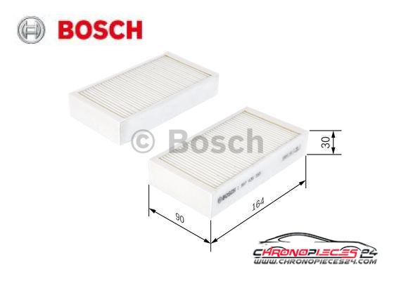 Achat de BOSCH 1 987 435 055 Filtre, air de l'habitacle pas chères