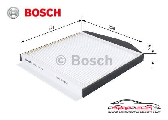 Achat de BOSCH 1 987 435 061 Filtre, air de l'habitacle pas chères