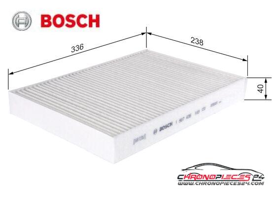 Achat de BOSCH 1 987 435 103 Filtre, air de l'habitacle pas chères