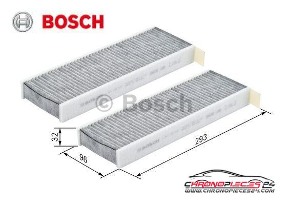 Achat de BOSCH 1 987 435 522 Filtre, air de l'habitacle pas chères