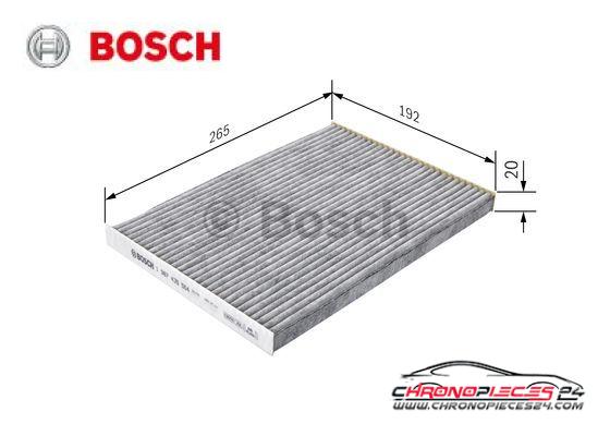 Achat de BOSCH 1 987 435 554 Filtre, air de l'habitacle pas chères