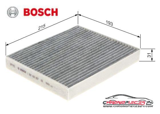 Achat de BOSCH 1 987 435 557 Filtre, air de l'habitacle pas chères