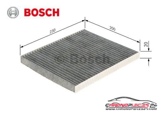 Achat de BOSCH 1 987 435 558 Filtre, air de l'habitacle pas chères