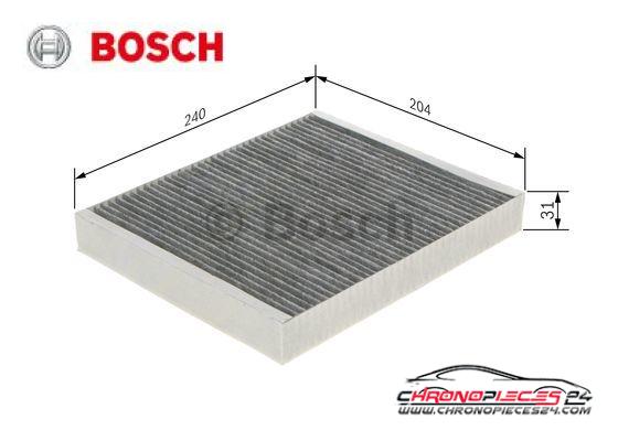 Achat de BOSCH 1 987 435 575 Filtre, air de l'habitacle pas chères