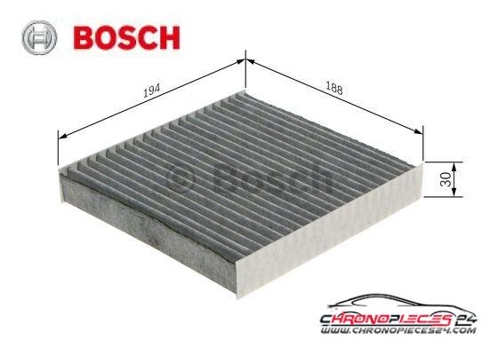 Achat de BOSCH 1 987 435 589 Filtre, air de l'habitacle pas chères