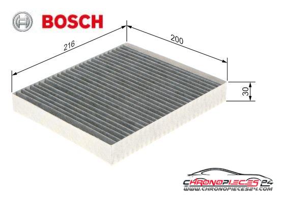 Achat de BOSCH 1 987 435 592 Filtre, air de l'habitacle pas chères