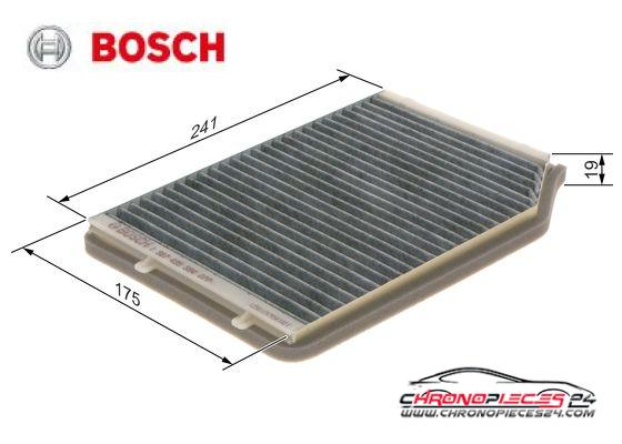 Achat de BOSCH 1 987 435 594 Filtre, air de l'habitacle pas chères