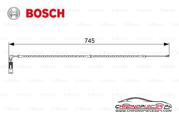 Achat de BOSCH 1 987 473 000 Contact d'avertissement, usure des plaquettes de frein pas chères