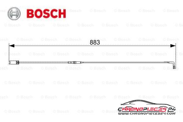 Achat de BOSCH 1 987 473 005 Contact d'avertissement, usure des plaquettes de frein pas chères