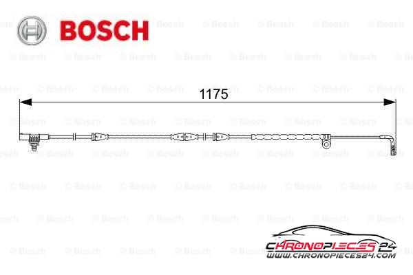 Achat de BOSCH 1 987 473 032 Contact d'avertissement, usure des plaquettes de frein pas chères