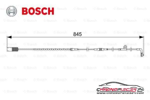 Achat de BOSCH 1 987 473 044 Contact d'avertissement, usure des plaquettes de frein pas chères