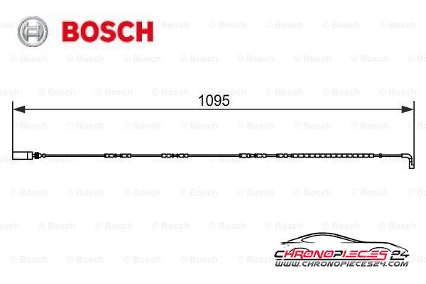 Achat de BOSCH 1 987 473 069 Contact d'avertissement, usure des plaquettes de frein pas chères