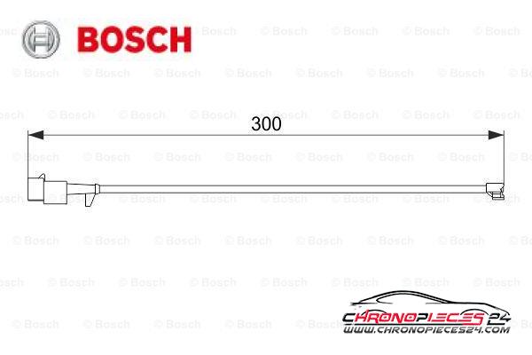 Achat de BOSCH 1 987 474 576 Contact d'avertissement, usure des plaquettes de frein pas chères