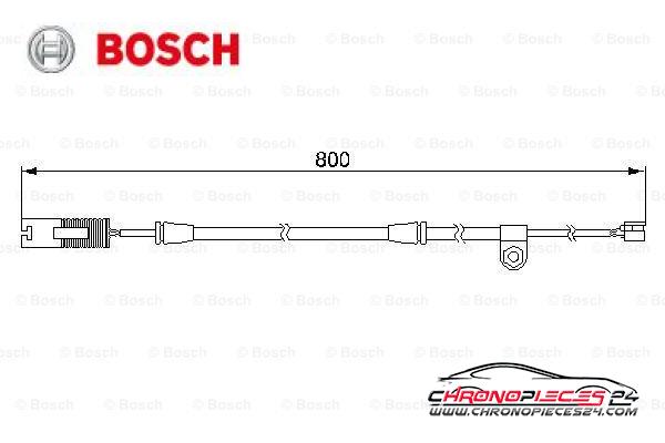 Achat de BOSCH 1 987 474 945 Contact d'avertissement, usure des plaquettes de frein pas chères