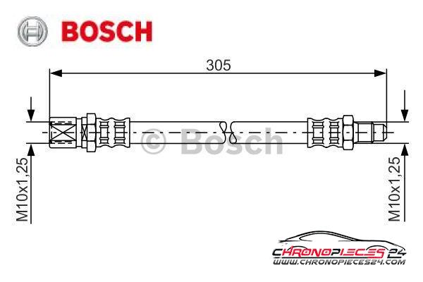 Achat de BOSCH 1 987 476 003 Flexible de frein pas chères